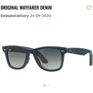 Original Denim Wayferer Rayban sunglasses